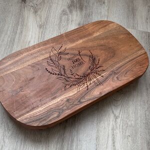 New Engraved Wooden Serving Board Riser
